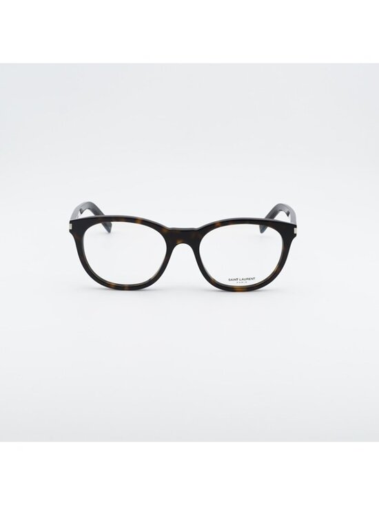 Saint Laurent SL471 002 Eyeglasses Havana 53mm Square Frame main image 9
